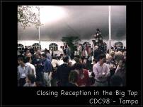 CDC98 ClosingReceptionTent